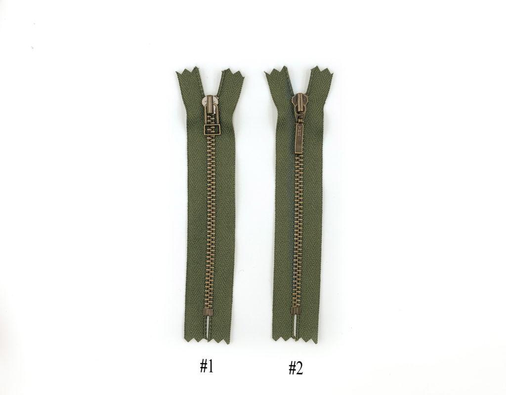 Молния YKK тип 3 ( зеленая ) 12-18 см Молния YKK тип 3 ( зеленая ) 12-18 см