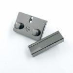 Замок для сумки (темный никель)-2