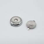 Кнопка магнитная 18 мм (никель)-1