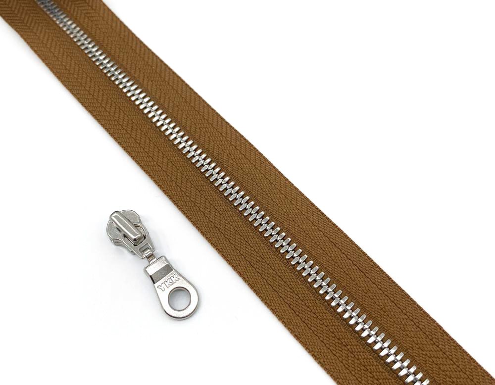 Молния рулонная YKK Excella T3 (светло-коричневая)