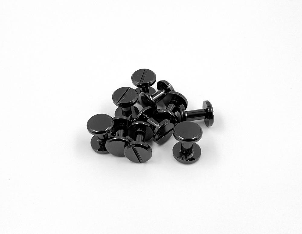 Ременные винты 8 мм (черные)