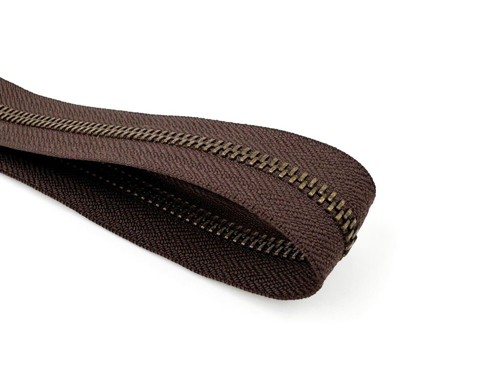 Молния рулонная YKK T5 (коричневая/антик)