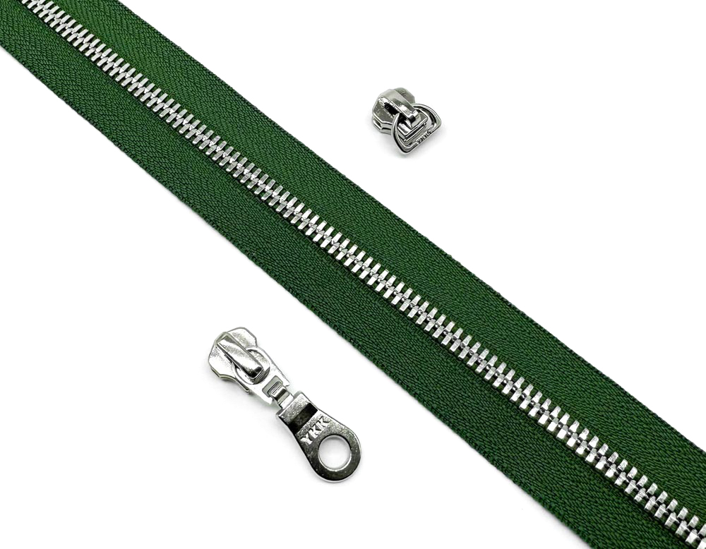 Молния рулонная YKK Excella T5 (зеленая)