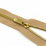 Бегунок для молнии YKK Ecxella T5 (латунь)-3