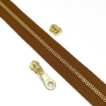 Молния рулонная YKK Excella T5 (светло-коричневая)-1