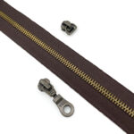 Молния рулонная YKK Excella T5 (коричневая)-1