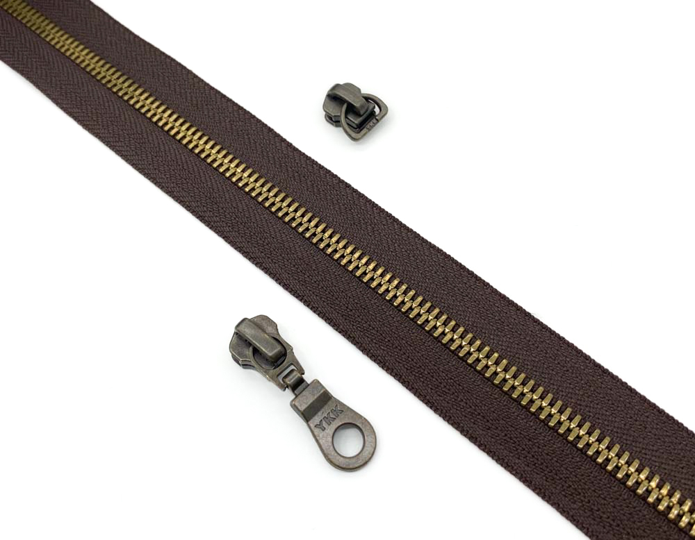 Молния рулонная YKK Excella T5 (коричневая)
