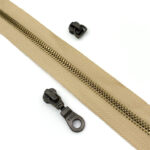Молния рулонная YKK Excella T5 (бежевая)-1