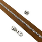 Молния рулонная YKK Excella T5 (светло-коричневая)-1
