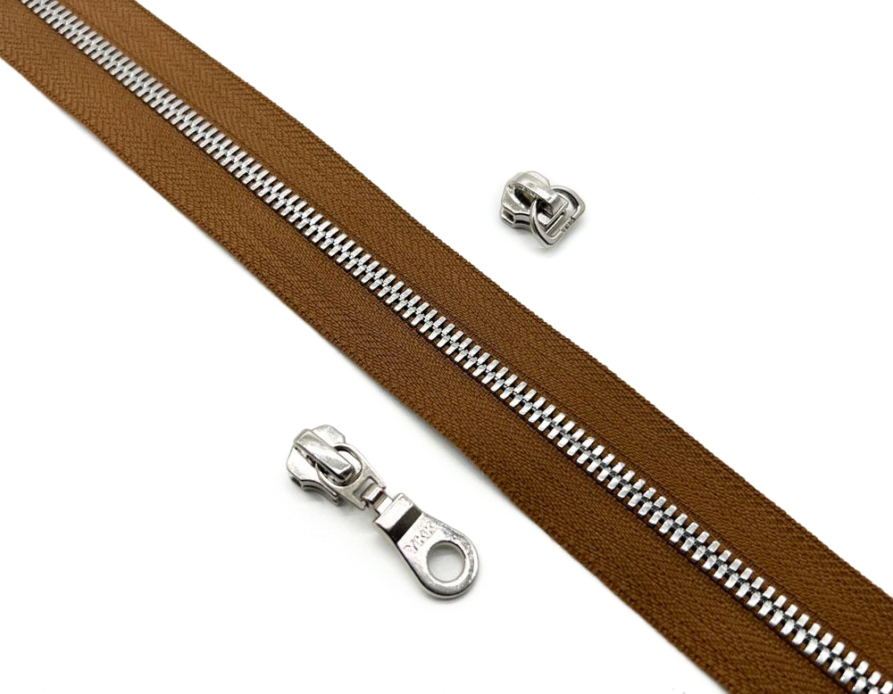 Молния рулонная YKK Excella T5 (светло-коричневая)
