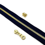 Молния YKK Excella T5 (темно-синяя)-1