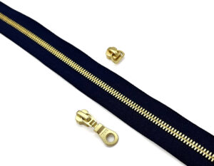 Молния YKK Excella T5 (темно-синяя)