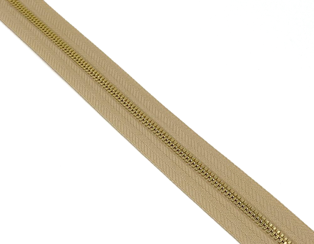 Молния рулонная YKK Excella T3 (бежевая)