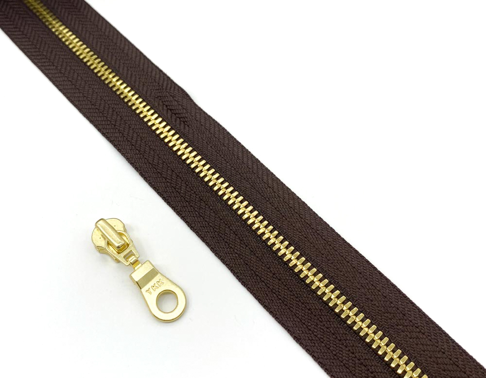 Молния рулонная YKK Excella T3 (коричневая)
