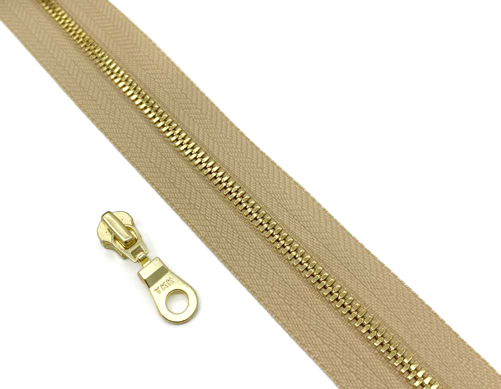 Молния рулонная YKK Excella T3 (бежевая)