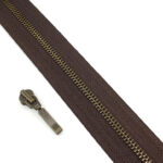 Молния рулонная YKK Excella T3 (коричневая)-1