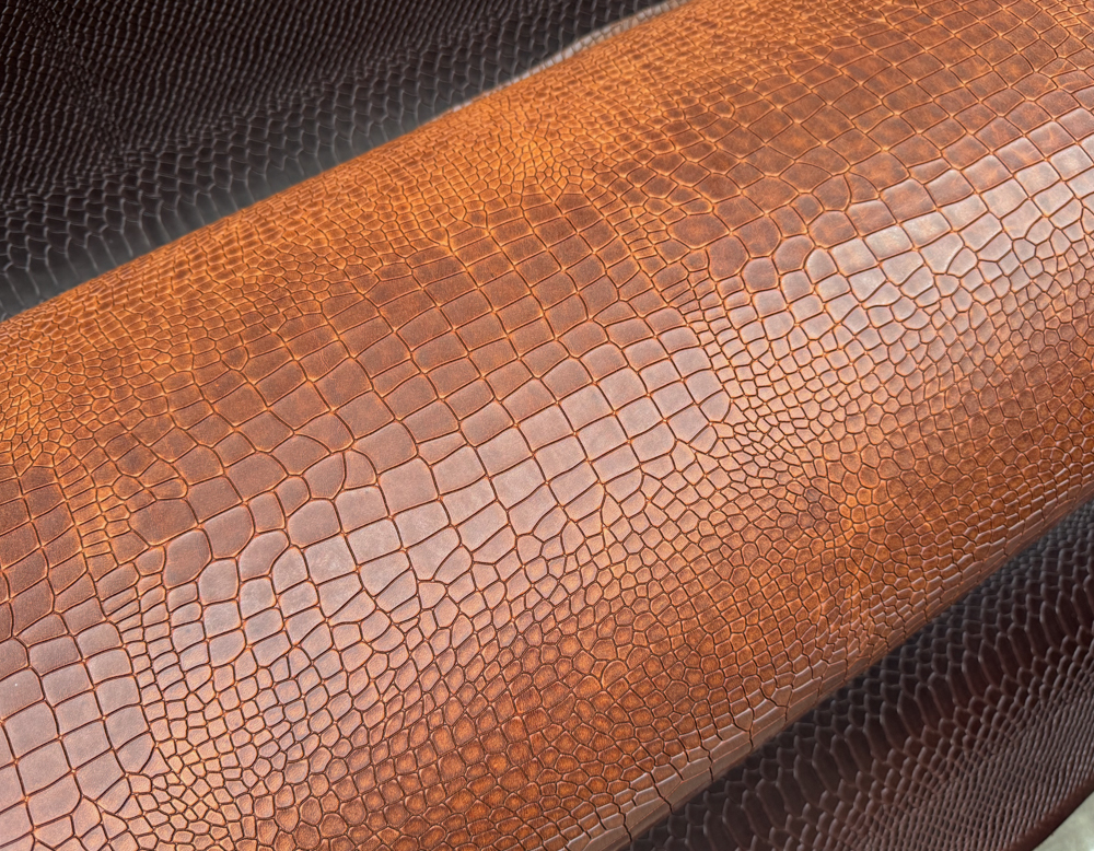 Ременные заготовки арт. Croco Zenzero