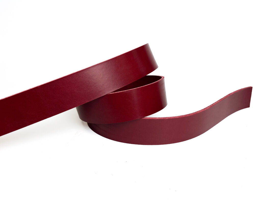 Ременные заготовки арт. Bull Bordo