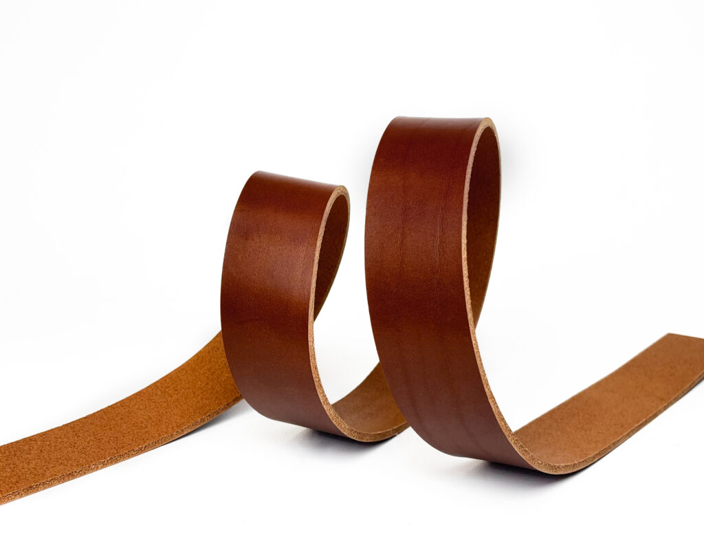 Ременные заготовки арт. Bull Cognac (2-3 СОРТ)