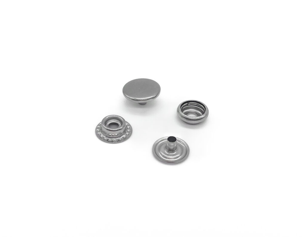 Кнопки кольцевые New Star 12,5 мм (нержавеющая сталь)
