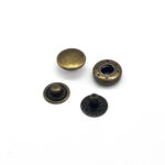 Кнопки «Альфа» New Star 10 мм (нержавеющая сталь)-1