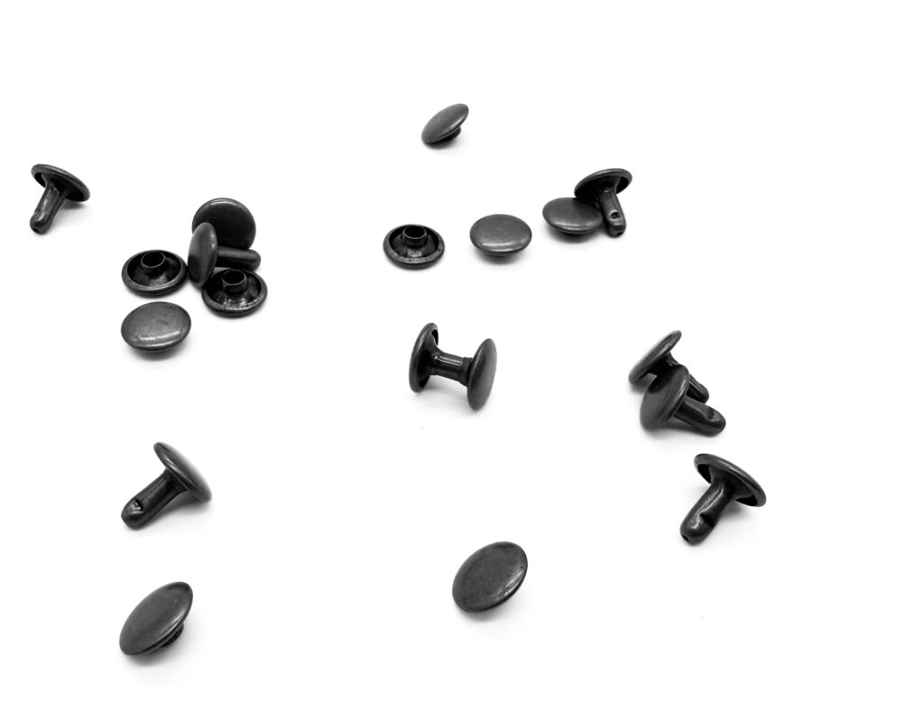 Хольнитены двусторонние 9 мм (темный никель)