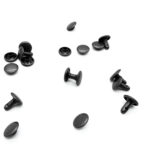 Хольнитены двусторонние 7мм (темный никель)-3