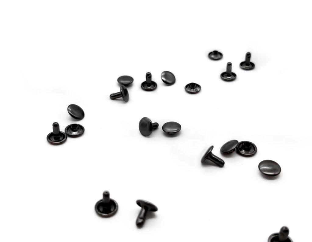 Хольнитены двусторонние 7мм (темный никель)