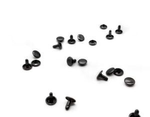 Хольнитены двусторонние 7мм (темный никель)