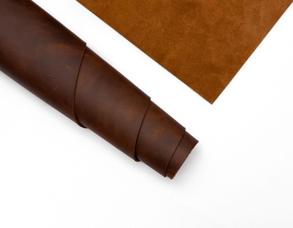 Кожа Alternative Wax pull-up Cognac 2.0-2.2 мм