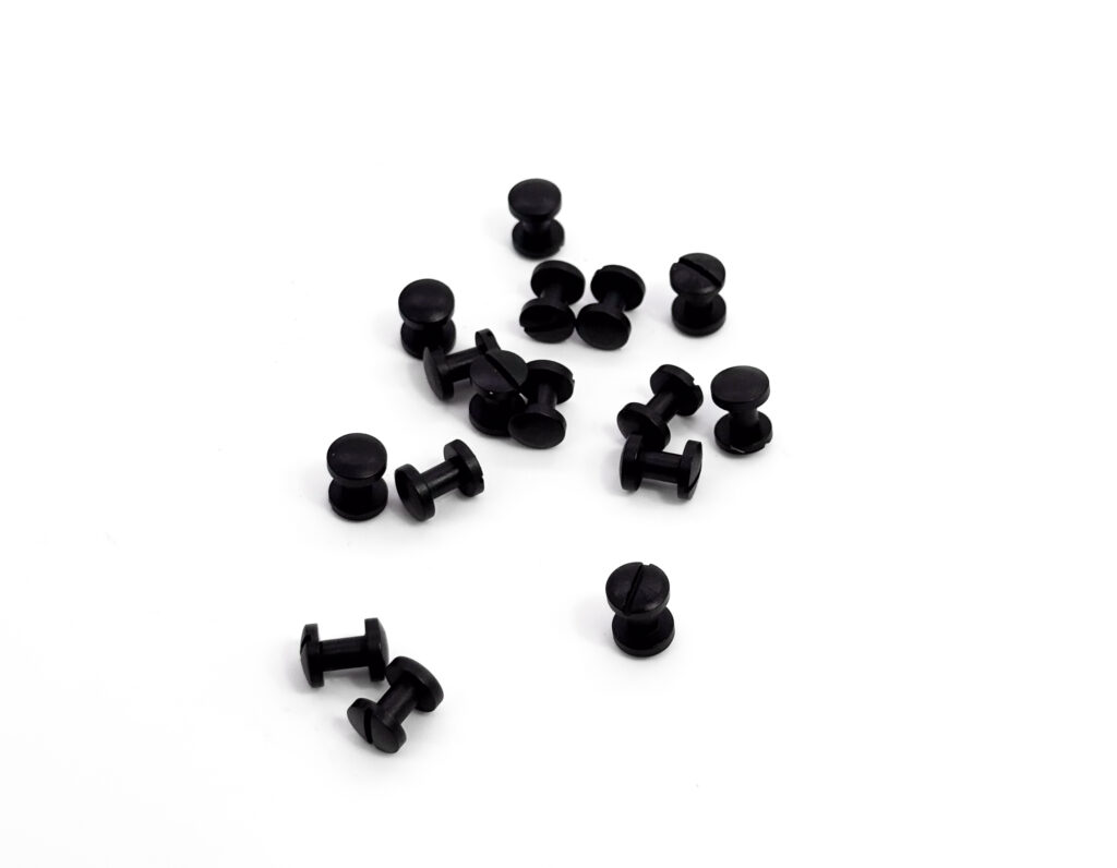 Ременные винты 6 мм (черные матовые)