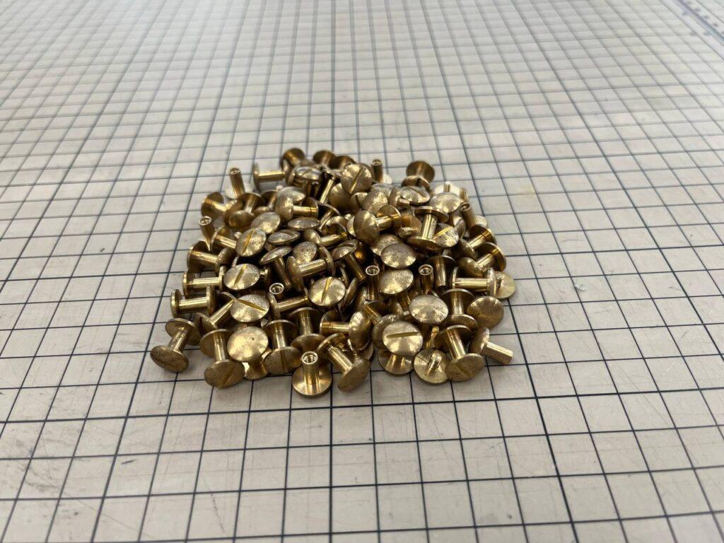 Ременные винты 8 мм (латунь) (Распродажа)